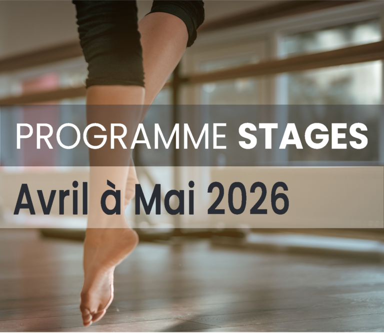 Avril à Mai 2026 – Stages pour Ados & Adultes